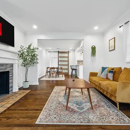 New! Modern Boho W/ 5Bd/2Br Sleeps 10 Villa Atlanta Exterior photo
